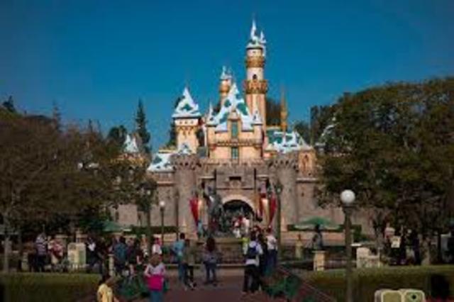 the first time i went to Disney land