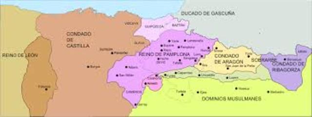 Se forma el condado de Aragón.