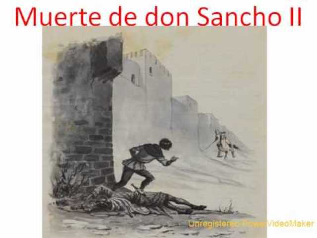 Muerte de Don Sancho y libertad de Zamora