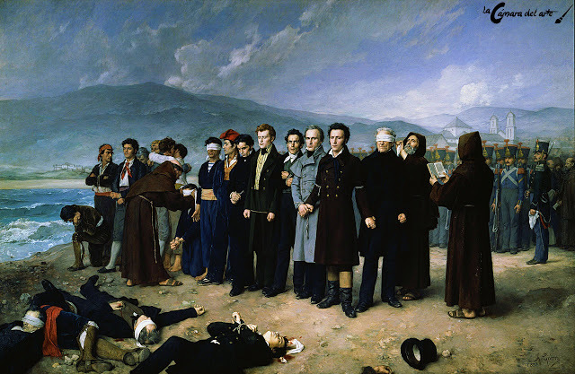 Fusilamiento de Torrijos. Antonio Gisbert Pérez