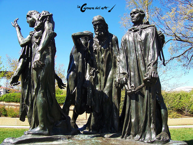 Los burgueses de Calais. Auguste Rodin