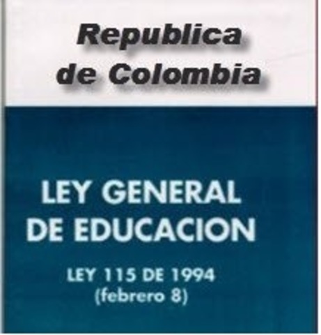 Ley 115 de 1994 (Ley General de Educación)
