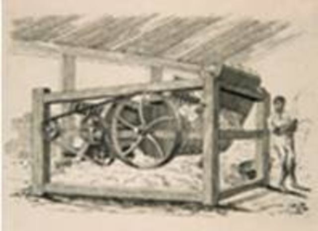 Desmontadora de algodon