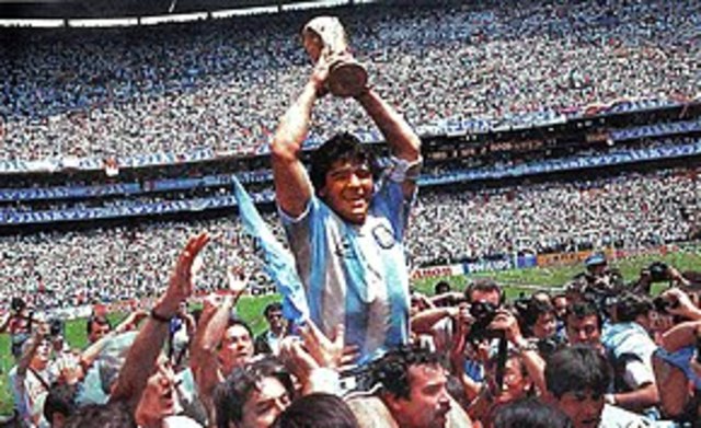 Campeón Mundial en México 1986