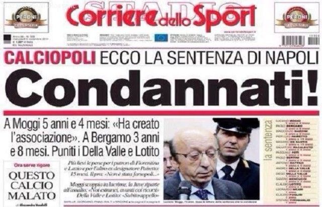 Escandalo Calciopoli