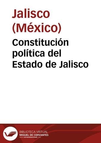 Constitución de Jalisco