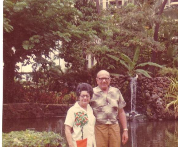 Marriage of Harold and Evelyn Britain