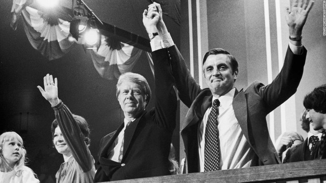 Jimmy Carter Announces run for Presidency