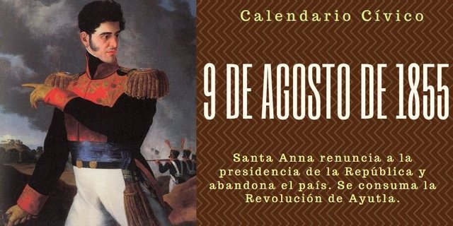 Renuncia de Santa Anna