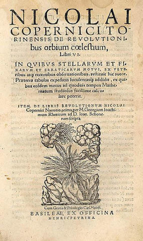 Pubblicato il De revolutionibus orbium coelestium