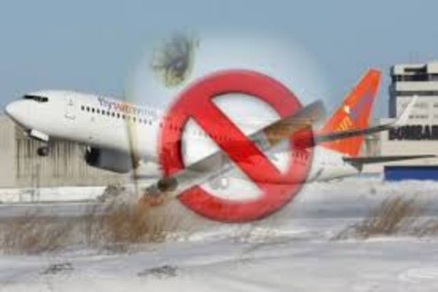 Se prohíbe fumar en los aviones.