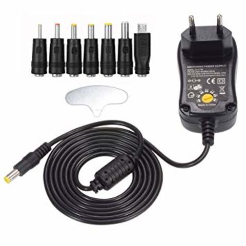 Invención del adaptador universal.