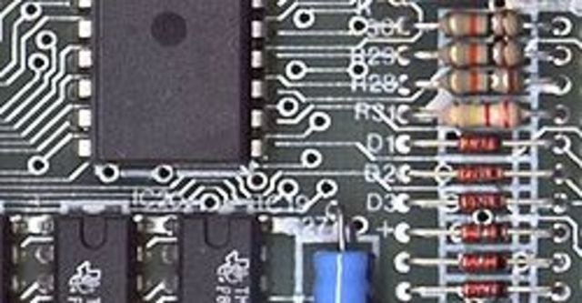 Placa de circuito impresa.