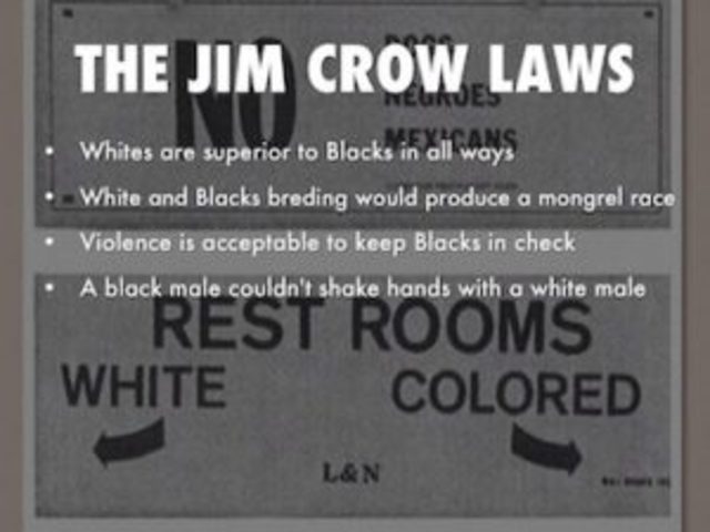 Jim Crows Laws