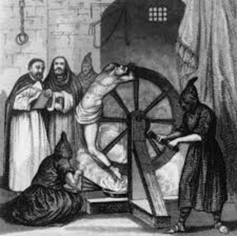 Start of the Spanish Inquisition
