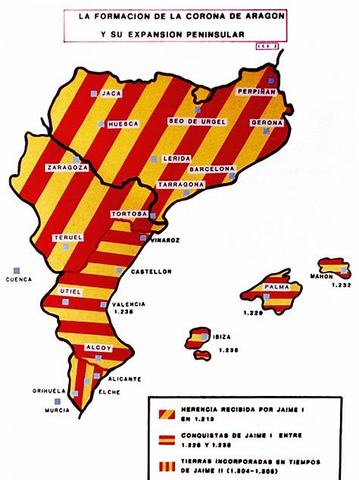 1137. Unión didáctica del reino de Aragón y el condado de Barcelona.