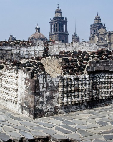 The building of a temple begins