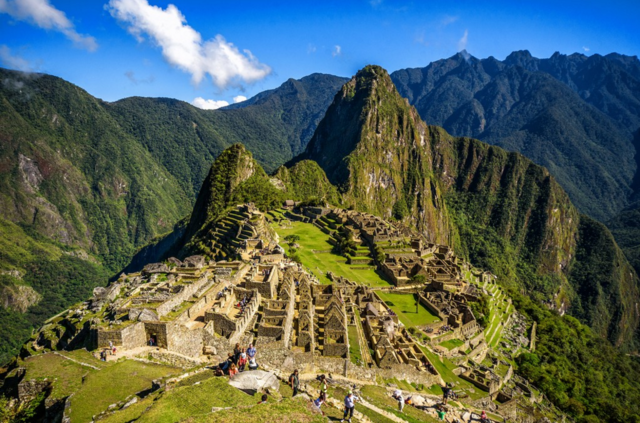 Machu Picchu and road systems