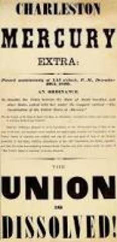 Secession of Southern States