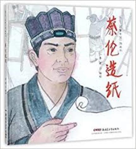 Cai Lun invents paper.