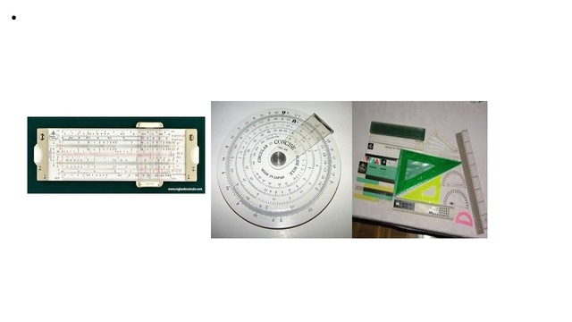 La “Regla de calculo”