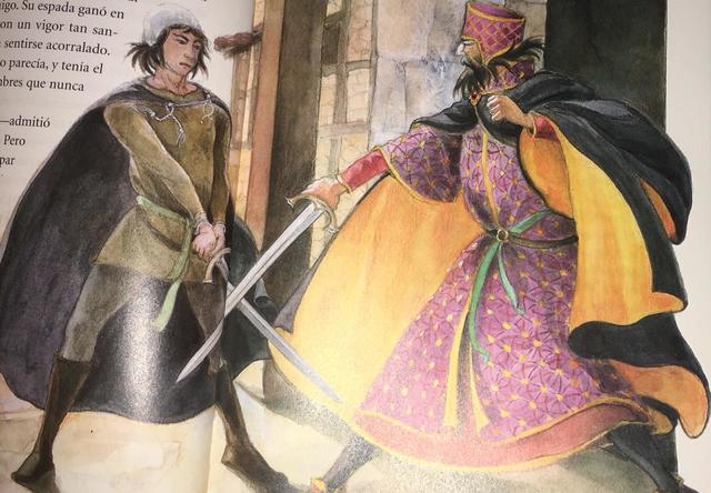 Rodrigo mata al conde de Orgaz