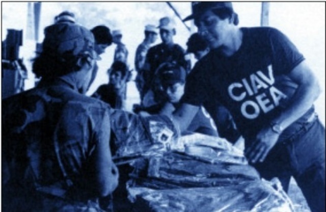 1990 – 1997. Misión Comisión Internacional de Apoyo y Verificación (CIAV) en Nicaragua