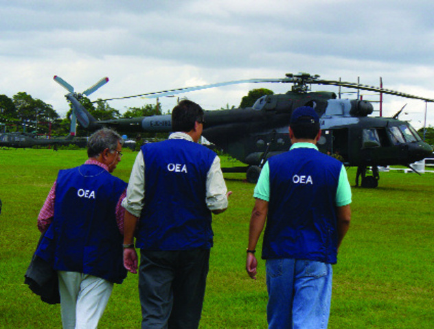 2008 Misión de Buenos Oficios de la OEA en Colombia y Ecuador (MIB/OEA)