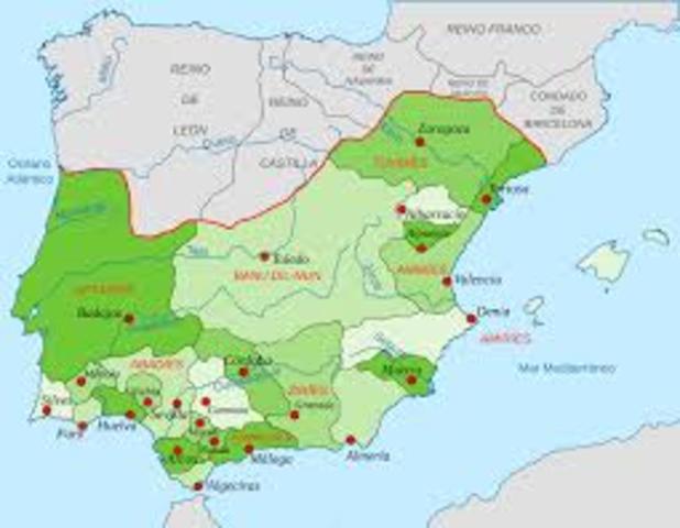 Comienzo Reinos de Taifas.