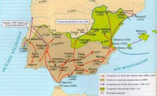 Invasión almorávides.