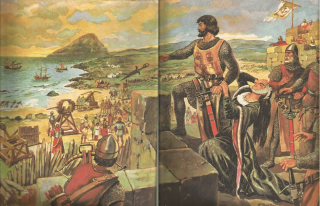 Llegada de los benimerines a Al-Ándalus para frenar avance reinos cristianos.