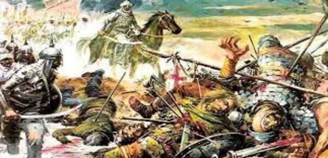 Invasión de la península por Tarik