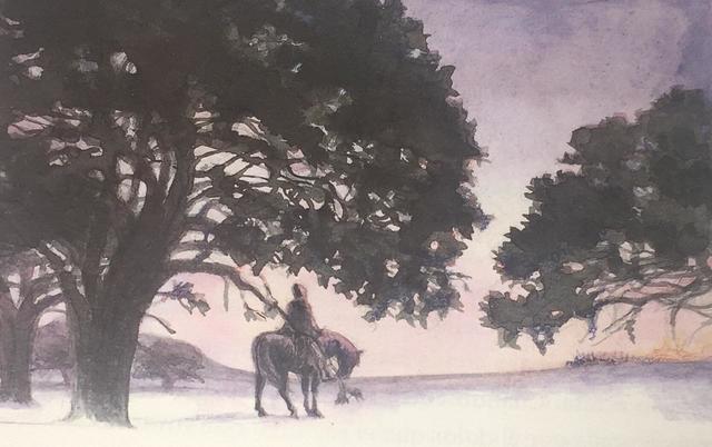 Rodrigo huye de vivar