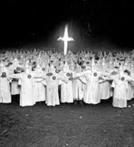 Ku Klux Klan founded in Tennessee