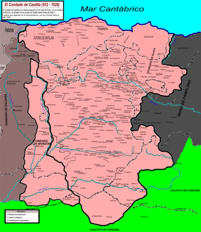 Sancho III incorpora el condado de Castilla a sus posesiones