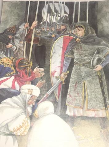 Rodrigo se convierte en el llamado "cid"