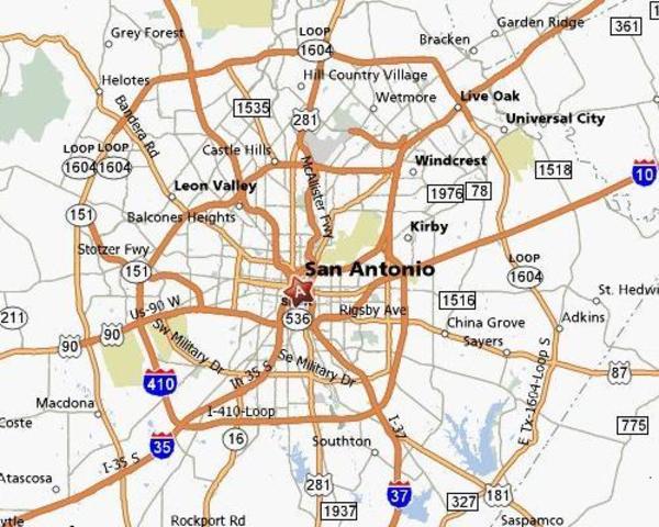 Surrounding San Antonio
