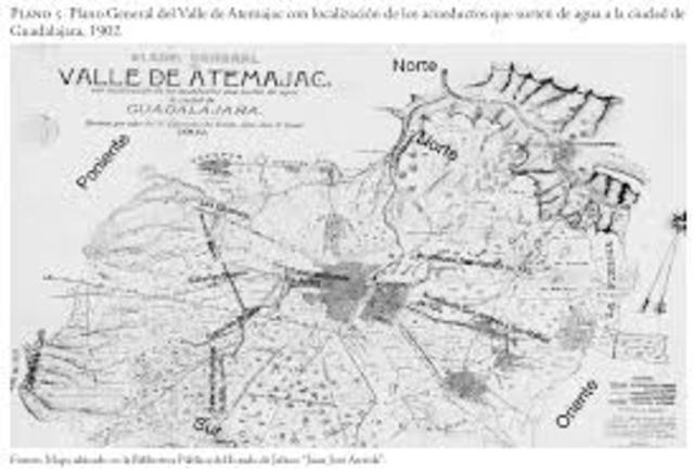 Villa de Guadalajara a Valle de Atemajac
