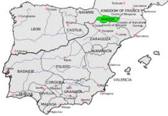 Se forma el condado de Aragón.