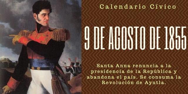 Renuncia de Santa Anna