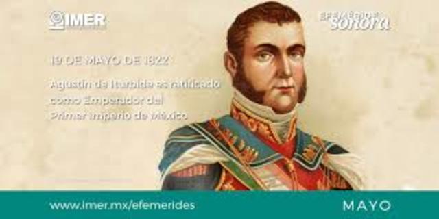 1822 Agustín de Iturbide