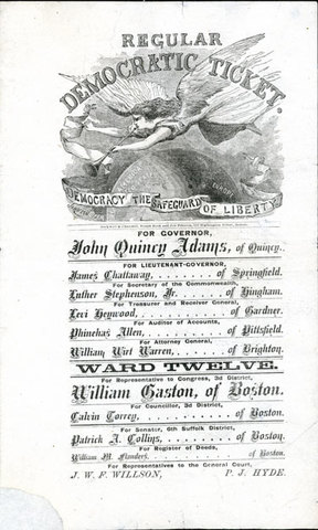 First Printed Ballots