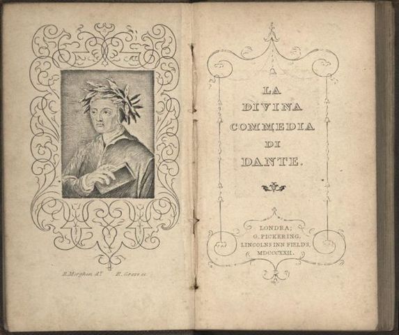 Dante scrive la Commedia