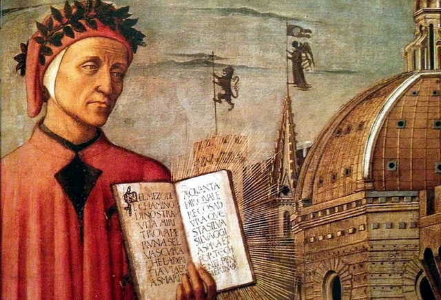 Dante scrive la Commedia
