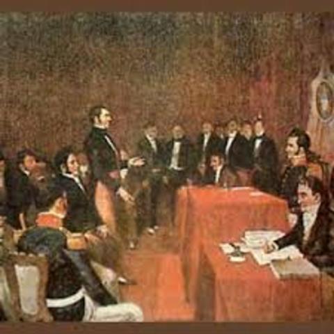 Independencia de las provincias del Rio de la Plata Director Supremo juan Martin de Pueyrredón
