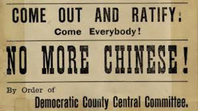 Chinese exclusion act
