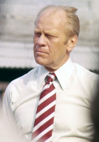 Gerald Ford Becomes New President