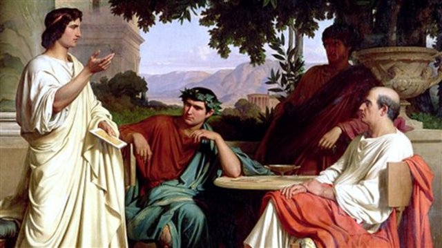 Horaci forma part dels Mecenàs.