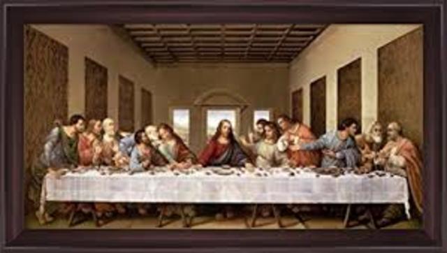 Da Vinci painted the last supper