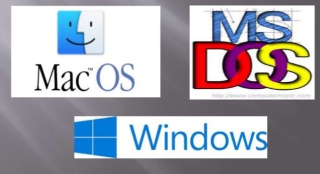 Creació de sistemes com MacOS, MS-DOS, Windows, Linux